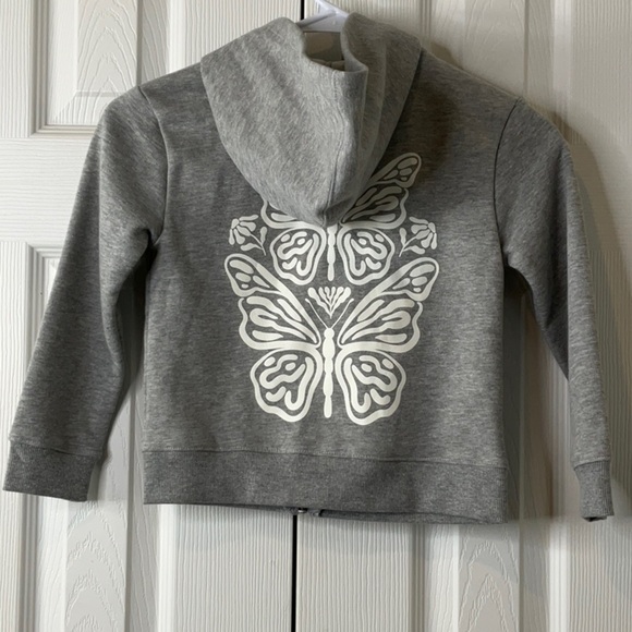 Cat & Jack - Toddler Girls' Zip-Up Fleece Hoodie Size XS (4/5) - Picture 7 of 8